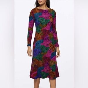 FARM Rio Multicolor Long Sleeve Dress